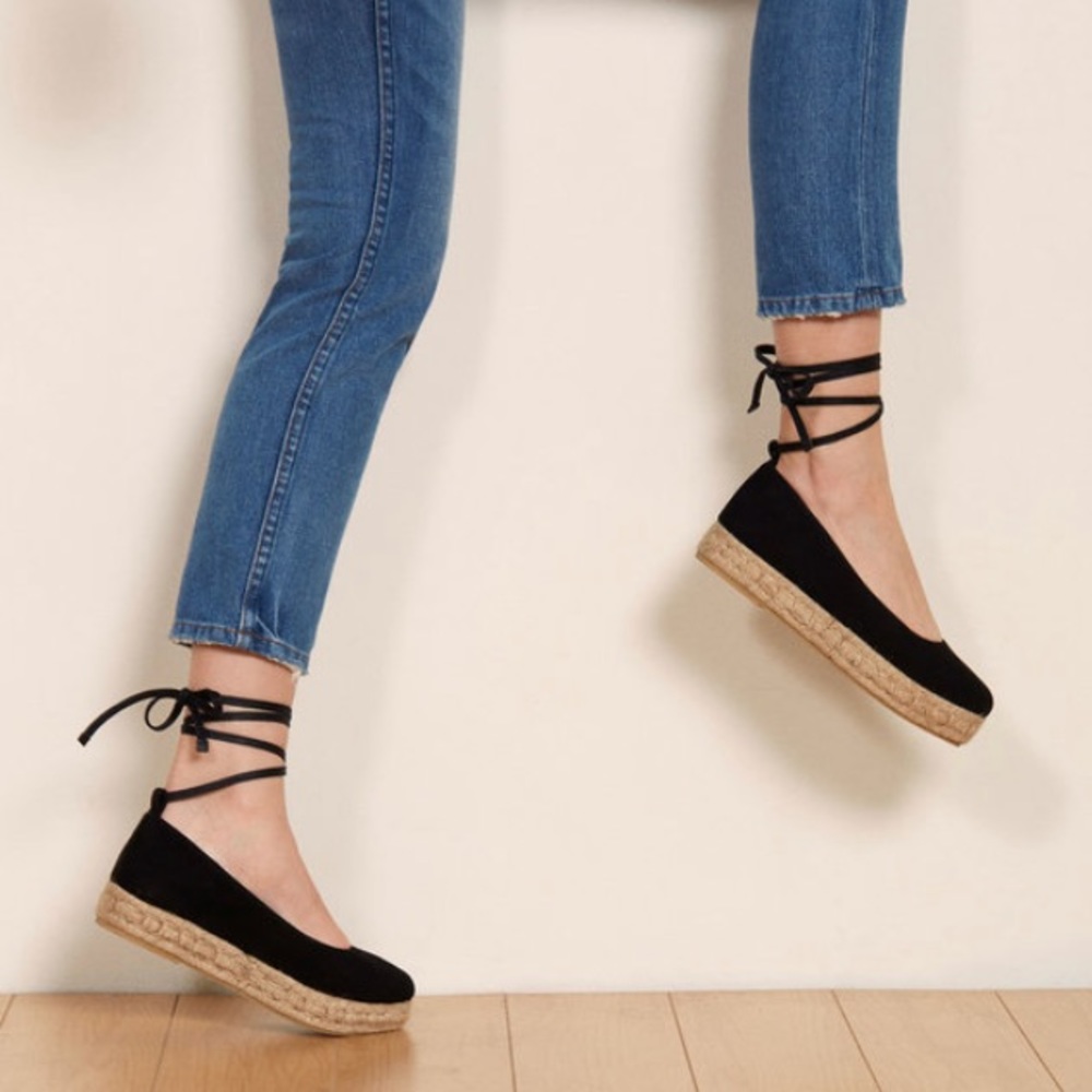 Reformation Joan Ballet espadrilles
